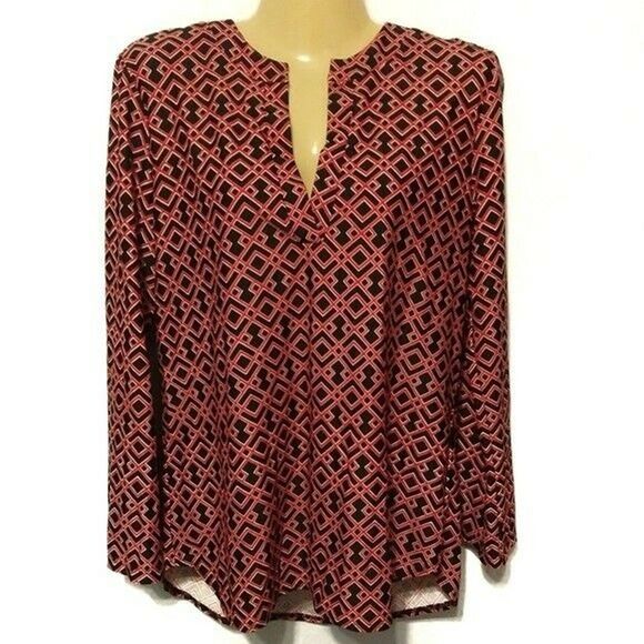 Jude Connally Tops - JUDE CONNALLY Josie Tunic Top Geometric Print
